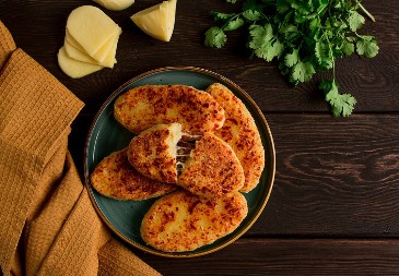 MCHADI Gruzijski kukuruzni hleb sa sirom mekan kao duša, samo dodajte prilog po želji