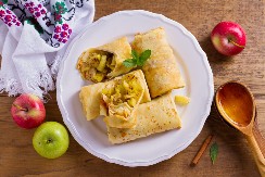 ZAPEČENE PALAČINKE SA JABUKAMA Klasik na drugačiji način, ukusa koji priča priče