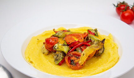 POSNA PALENTA SA POVRĆEM Savršena za doručak, a nikad kremastija