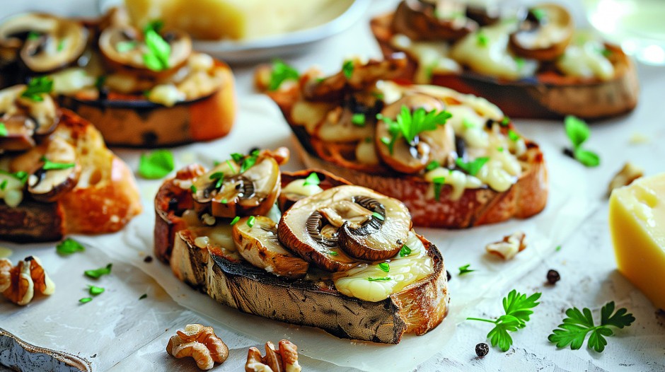 NEODOLJIVI BRUSKETI SA PEČURKAMA Hrskavi i slasni, ovako ih prave Italijani