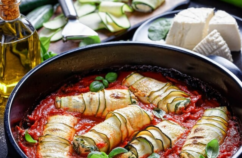 ROLNICE OD TIKVICA SA CRVENIM SOSOM Delikates koji se ne odbija, po receptu bez premca