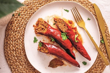 SUVE PAPRIKE PUNJENE ORASIMA Posni specijalitet za prave gurmane, poćiće vam voda na usta