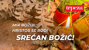 MIR BOŽIJI I SREĆAN BOŽIĆ ŽELI VAM ALO TRPEZA