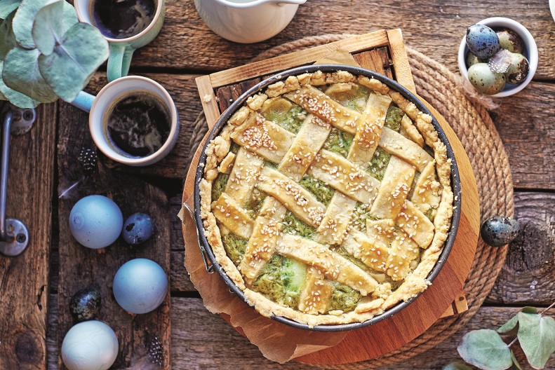 GURMANSKA SVEČANA PITA Sa spanaćem, lukom i kačkavaljem, nema ko će joj odoleti