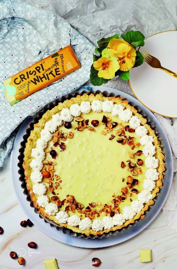 NATAŠIN TART SA BELOM ČOKOLADOM BUDI SVA ČULA Polizaćete i tanjir koliko je ukusan