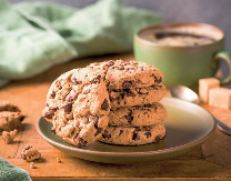 KEKSIĆI SA ČOKOLADOM SUPER IDU UZ ČAJ I KAFU Hrskavi i slatki, taman za užinu