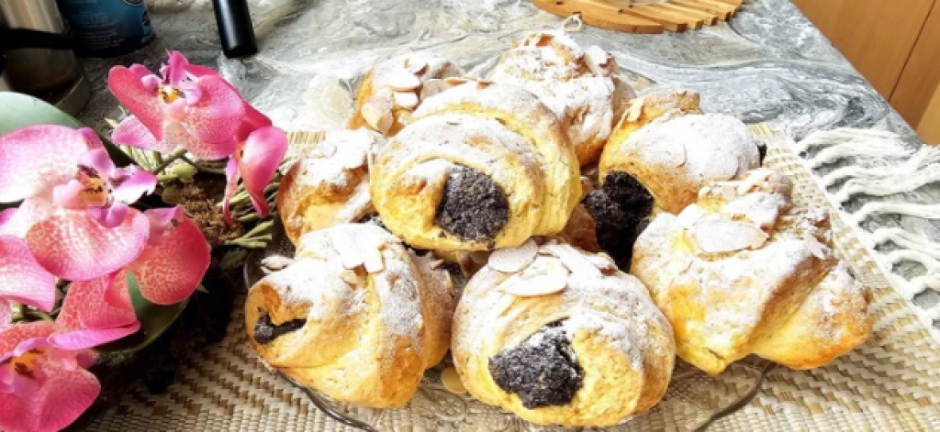 KIFLICE SA MAKOM IZ BAKINE KUHINJE Bez kvasca, a vazdušaste i mekane kao duša