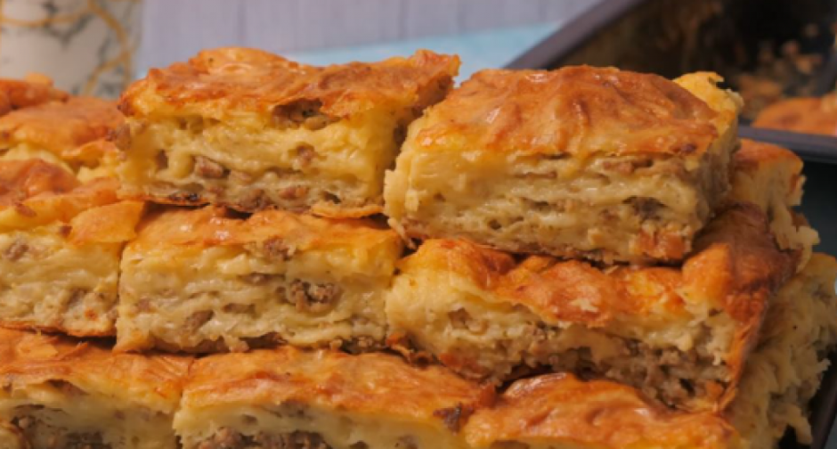 ZALIVENA PITA SA MESOM MILUJE NEPCA Sočna, aromatična i bogata, i sit bi je jeo