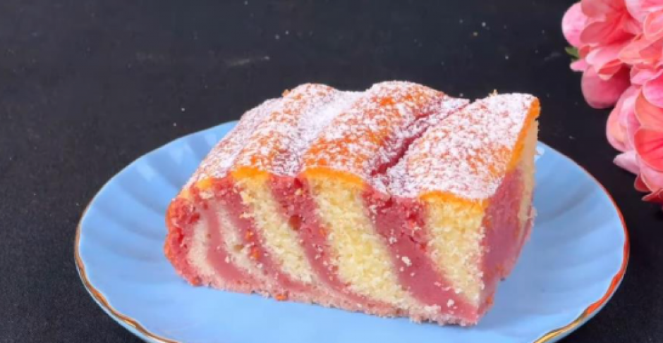 ZEBRA KOLAČ SA MALINAMA Zbog izgleda će ga najviše voleti deca