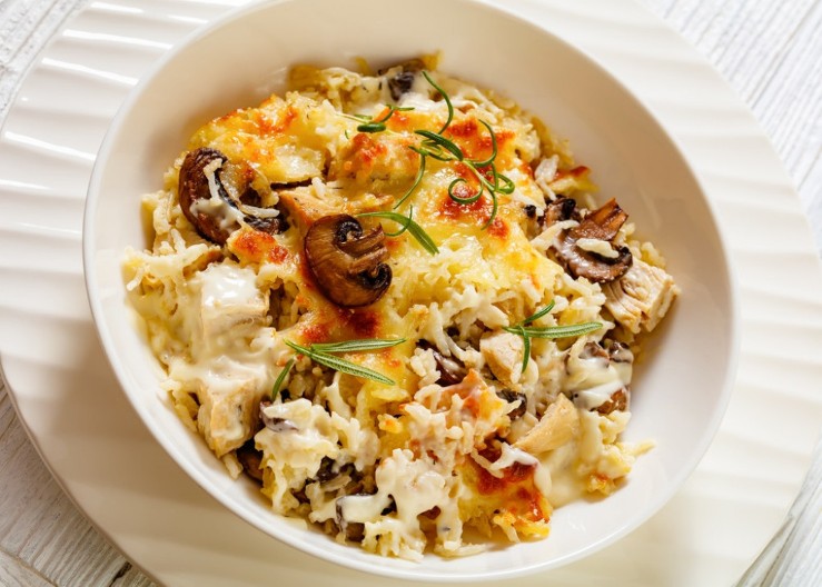 KREMASTI RIŽOTO SA PEČURKAMA I BILJNIM KAČKAVALJEM Posno jelo ukusa za čistu desetku