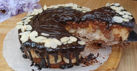 BANANA KOLAČ SA JOGURTOM Ko ga jednom proba, uvek mu se vraća