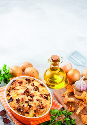 KREMASTA MUSAKA SA ŠAMPINJONIMA Klasik koji nikad ne izlazi iz mode