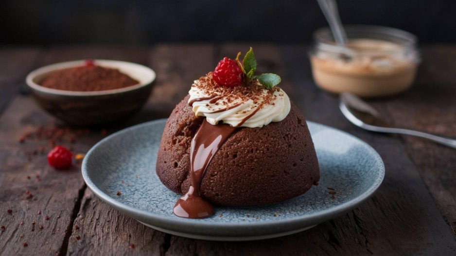 LAVA KOLAČ SAVRŠEN ZA IZNENADNE GOSTE A gotov dok pristavite kafu