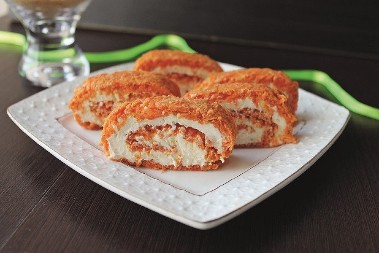 POSNI ROLAT SA AJVAROM ZA NIKOLJDAN Najukusnije predjelo, na slavama se uvek traži parče više